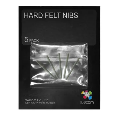 Produktbild von Wacom HARD FELT NIBS 5 PACK FOR I4