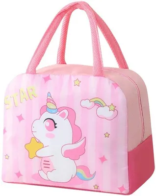 Produktbild von Isolerter Lunchtas für Mädchen, Opvougbare, Cartoon, Geïsoleerde, Kleine, Reisegepäck