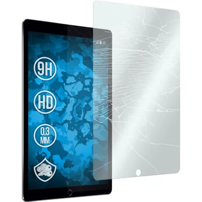 Produktbild von 2er-Pack PhoneNatic Glas-Folie klar kompatibel mit Apple iPad 10.5 (2017) - Panzerglas für iPad 10.5 (2017)
