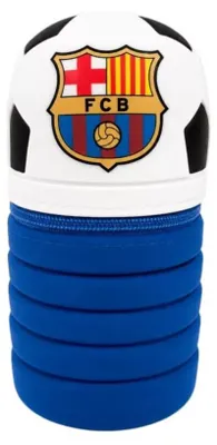 Productafbeelding van FC Barcelona blauwe 3D etui, 22 cm