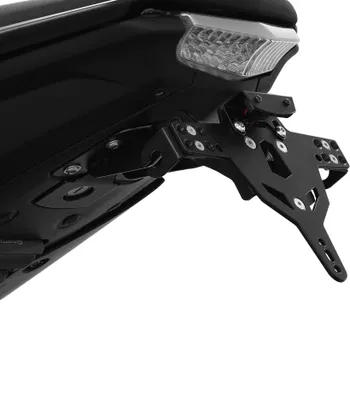 Zdjęcie produktu dla Uchwyt tablicy rejestracyjnej ZIEGER Pro kompatybilny z Yamaha MT-125 Switzerland
