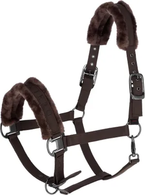 Produktbild von Covalliero Halfter coffee H/W 24, Größe:Pony