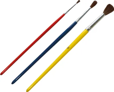 Produktbild von Renovo Schulmalpinsel-Set Größe 2, 6 und 10