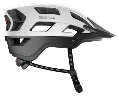 Zdjęcie produktu dla Sena M1 VTT kask rowerowy dla dorosłych biały matowy Bluetooth gr 59to63 Coop najwyższa jakość