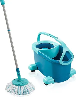 Produktbild von Bodenmop mit Rolle, feucht, für Fliesen und Laminat, Klicksystem