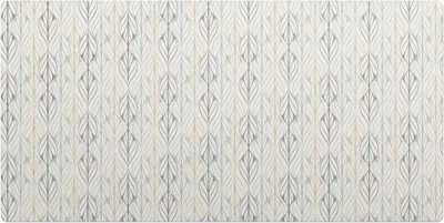 Produktbild von Blattartiges Retro-Muster– Schreibtischunterlage – Schreibtisch Tischunterlage – 100x50 cm – Unterlage Groß Schreibtischmatte