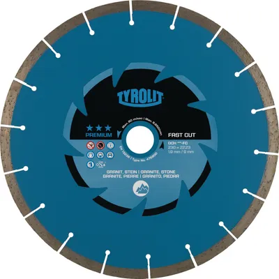 Produktbild von Diamanttrennscheibe DCH FC Premium D.115mm Bohr.22,23mm superdünn 7mm TYROLIT