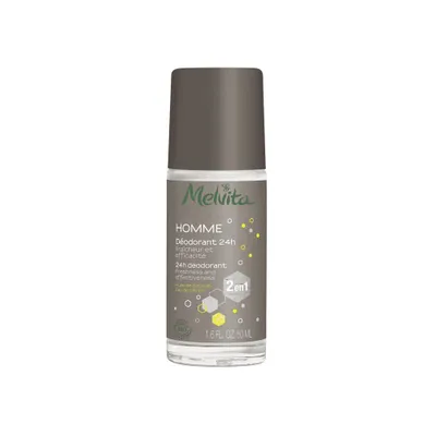 Obrázok produktu pre Melvita 80Z0013, Muži, Deodorant, Guličkový deodorant, Fľaša, 50 ml, 24 h