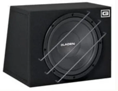 Immagine prodotto di Gladen RS-X 10 SB - Subwoofer a cassa da 25 cm