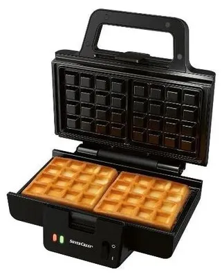 Productafbeelding van SILVERCREST XXL-wafelijzer SW 900 A1, 900 W, voor 2 wafels, inclusief recepten