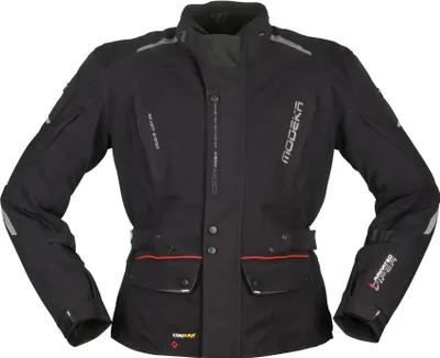 Produktbild von Modeka Viper LT Motorrad Textiljacke, schwarz, L