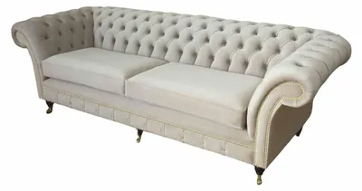 Produktbild von Couch Sofa Polster 3 Sitzer Couchen Sitz Sofas Dreisitzer Chesterfield