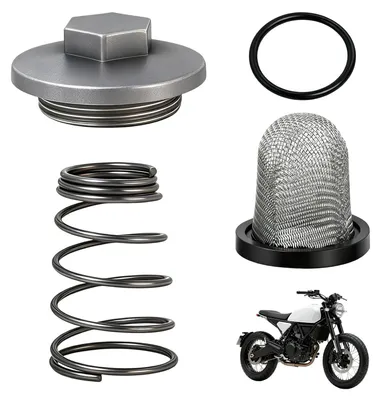 Productafbeelding van Oliedrainplug set voor motorfiets, 50cc GY6 olieafsluiter