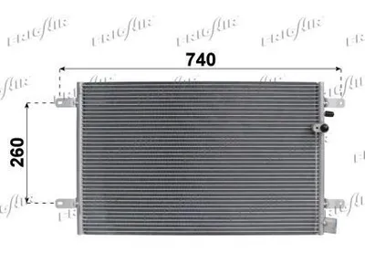 Produktbild von FRIGAIR 0810.3041 Kondensator Klimaanlage Klimakondensator für AUDI A6 Avant (4F5, C6)