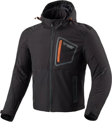 Productafbeelding van MUGENRACE waterdichte softshell motorjas, textiel, zwart, maat XL