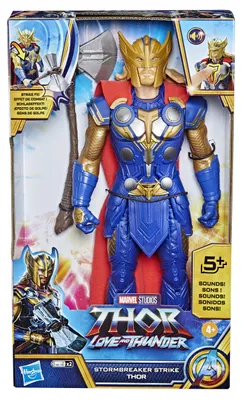 Zdjęcie produktu dla Hasbro Marvel Stormbreaker Strike Thor 30 cm dźwięk