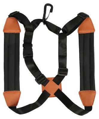 Obrázek produktu pro Popruh na saxofon, zesílený, snižuje tlak na krk, nastavitelný ramenní popruh pro baryton, tenor, alt, M, děti, hmotnost 25–50 kg