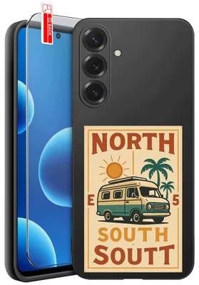Produktbild von Hüllen für das Samsung A27 5G – Designs | Mattes Silikon-Case + 9H-Glas