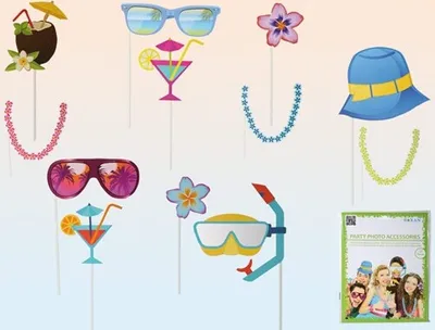 Produktbild von Foto Beach Party Accessoires Verkleidung für Partys