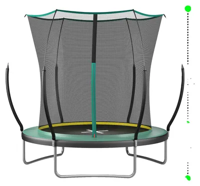Produktbild von Trampolin, wetterbeständiges Design, verbesserte Sicherheitsmerkmale, W1383P323627