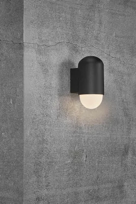 Produktbild von Nordlux Heka Wandleuchte E27 IP44 Schwarz 2118211003
