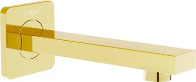 Immagine prodotto di Mexen Cube bocca di erogazione per vasca a parete, oro - 79370-50