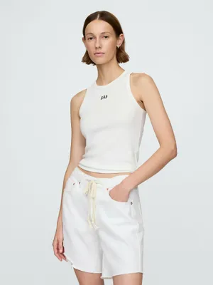 Produktbild von GAP Geripptes Top mit Logo 729562-00__XXL