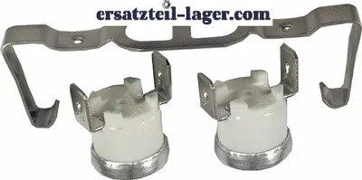 Produktbild von Europart Temperaturbegrenzerkit 481225928681 Bügel mit 2 Thermostaten für Trockner NML! Ersatz=10027544 Alternative