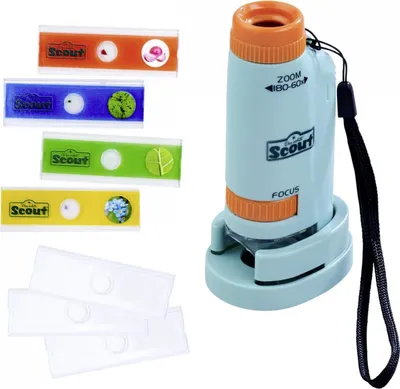 Image de Dickie Toys 109452666 Scout Microscope de poche - Licence