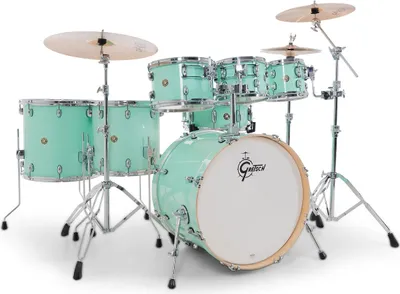 Produktbild von GRETSCH CM2-E627-SFG Catalina Maple Sea Foam Green
