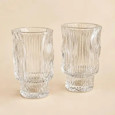 Produktbild von Mizu Drinkgläser-Set 6-teilig 200 ml, geriffelt, spülmaschinengeeignet