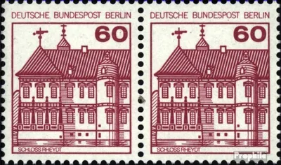 Produktbild von Briefmarken Berlin (West) 1979 Mi 611A wP waagerechtes Paar (kompl.Ausg.) FDC Burgen und Schlösser
