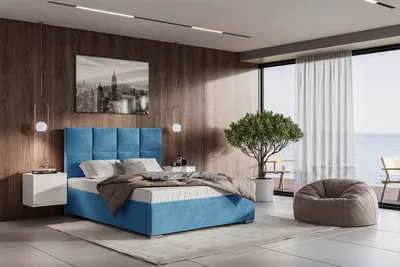 Produktbild von Boxspringbett MONA 180x200 mit Lattenrost und Behälter ohne Matratze French Velvet 669