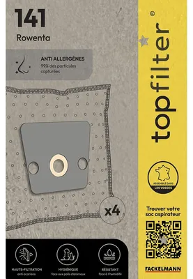 Staubsaugerbeutel für Rowenta Neo, Vlies, 30x26x0,1 cm