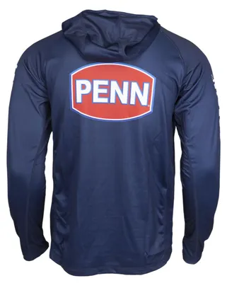 Produktbild von Penn Pro Hooded Jersey - Angelshirt, Größe:S