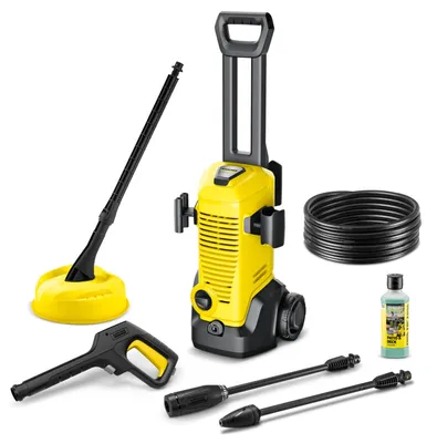 Produktbild von Kärcher k 3 home cleaner de high pressure cleaner or pressure washer 380 l/h 1600 w (1.676-354.0) black, yellow