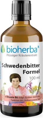 Produktbild von Bioherba Schwedenbitter Formel Tropfen Tinktur 100 ml