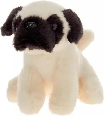 Produktbild von Maskotka pluszowa Pies Mops siedzący 13 cm