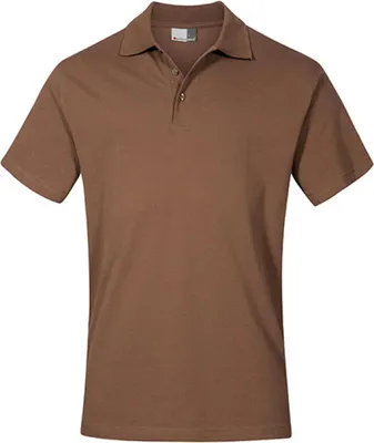 Produktbild von Superior Poloshirt Herren, Braun, XS