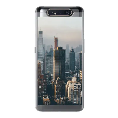 Produktbild von MuchoWow® Handyhülle Schutzhülle Hülle für Samsung Galaxy A80 New York - Skyline - Amerika Silikon Softcase Handy Hülle - Schutzdeckel