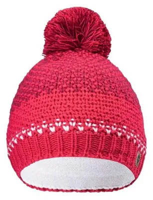 Image de Hi-Tec - Bonnet « Hervin » pour enfants PP13299 (taille unique) (rose/blanc)
