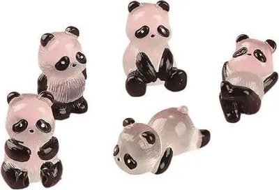 Obrázek produktu pro Sada svítících figurek - PANDA sada 10 ks.