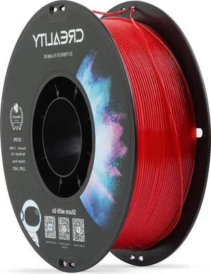 Image de Filament TPU souple et élastique, rouge, 1 kg