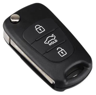 Obrázok produktu pre Puzdra kľúča Techstar® kompatibilná s Hyundai I30, Elantra, Santa Fe, Accent, 3 tlačidlá