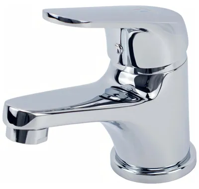 Produktbild von Avapax | Waschbeckenarmatur Stehend Welora - Chrom Glänzend - Messingkörper - Keramischer Kopf 40mm