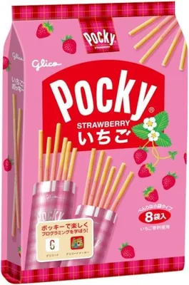 Immagine prodotto di GLICO Pocky Fragola 8er Confezione grande 93,6g
