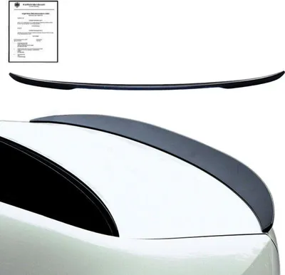 Produktbild von Heckspoiler Spoiler hinten Heckklappe Kofferraumspoiler passend für BMW F30 Limousine