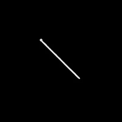 Obrázok produktu pre Káblové pásky, prírodná farba, šírka 4,8 mm, dĺžka 250 mm, 100 kusov.
