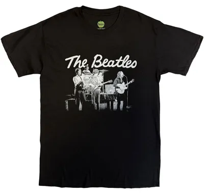 Produktbild von The Beatles 1968 Live Photo Black M T-Shirt