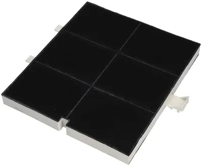 Aktivkohlefilter 265x225x23 mm für Umluft Dunstabzugshaube